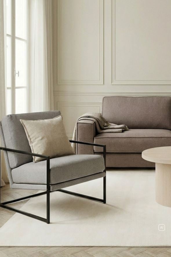 Loungestol olivengrønn - 2