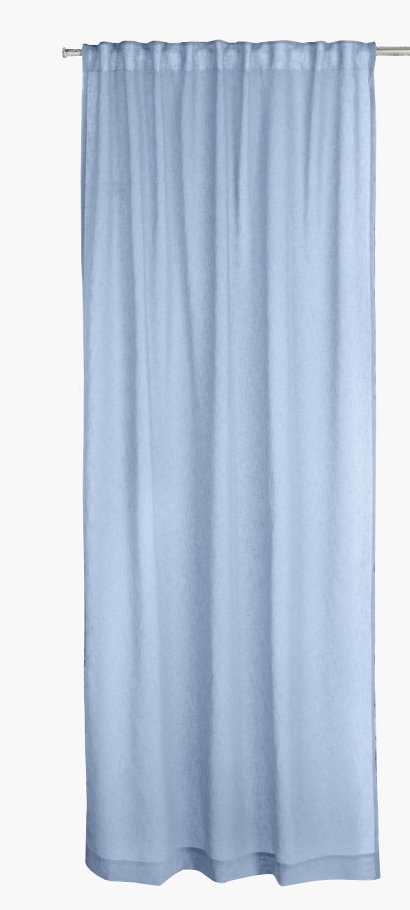Gardin lys blå - 140x160 cm lys blå - 1