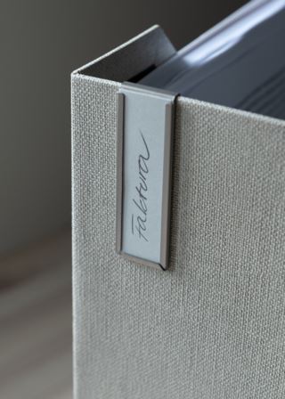 Kid Clipping Etikettholder Horisontal Stål 0,5x14,5x13 cm