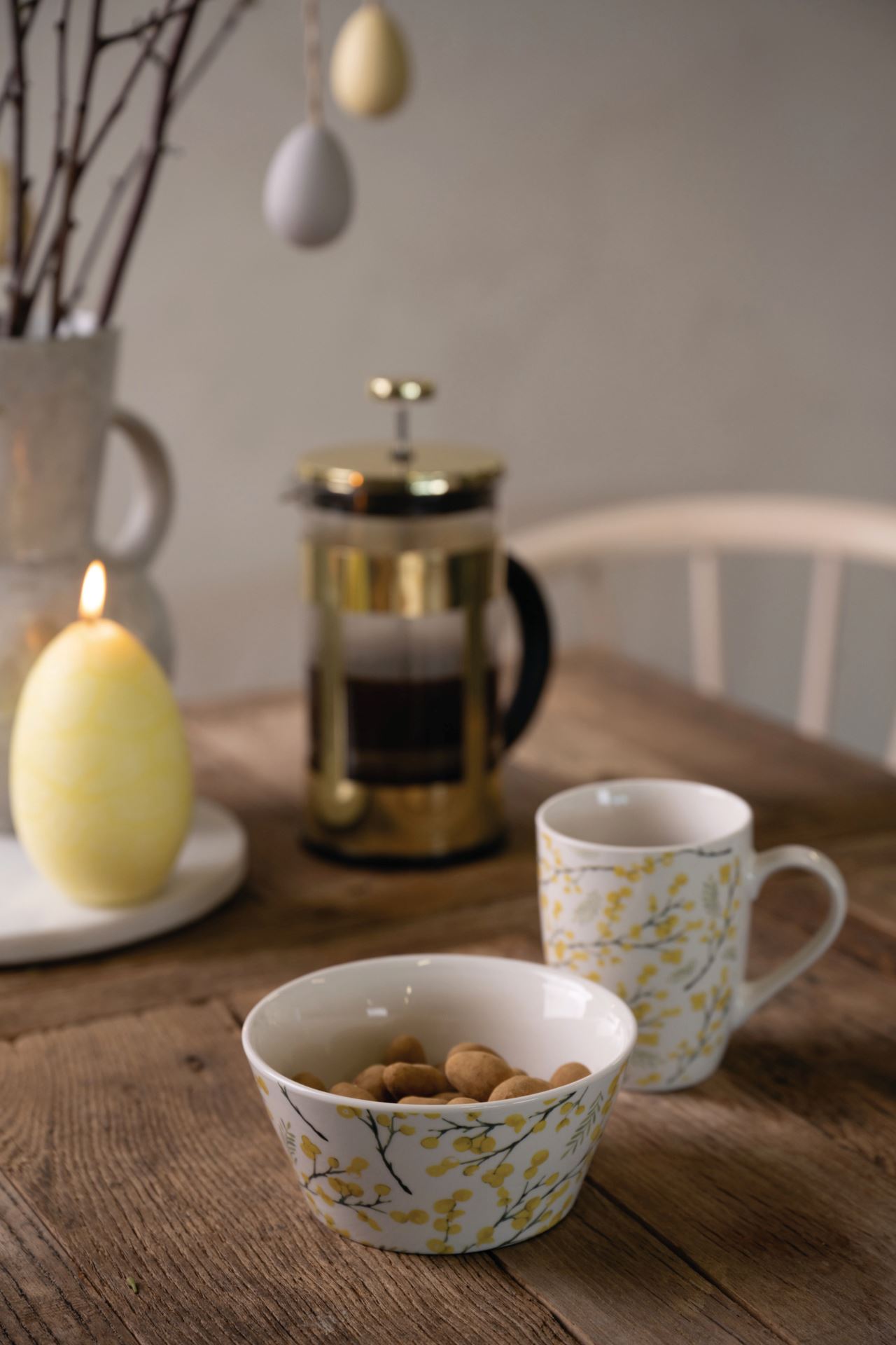 Dekorlys lys gul - 3