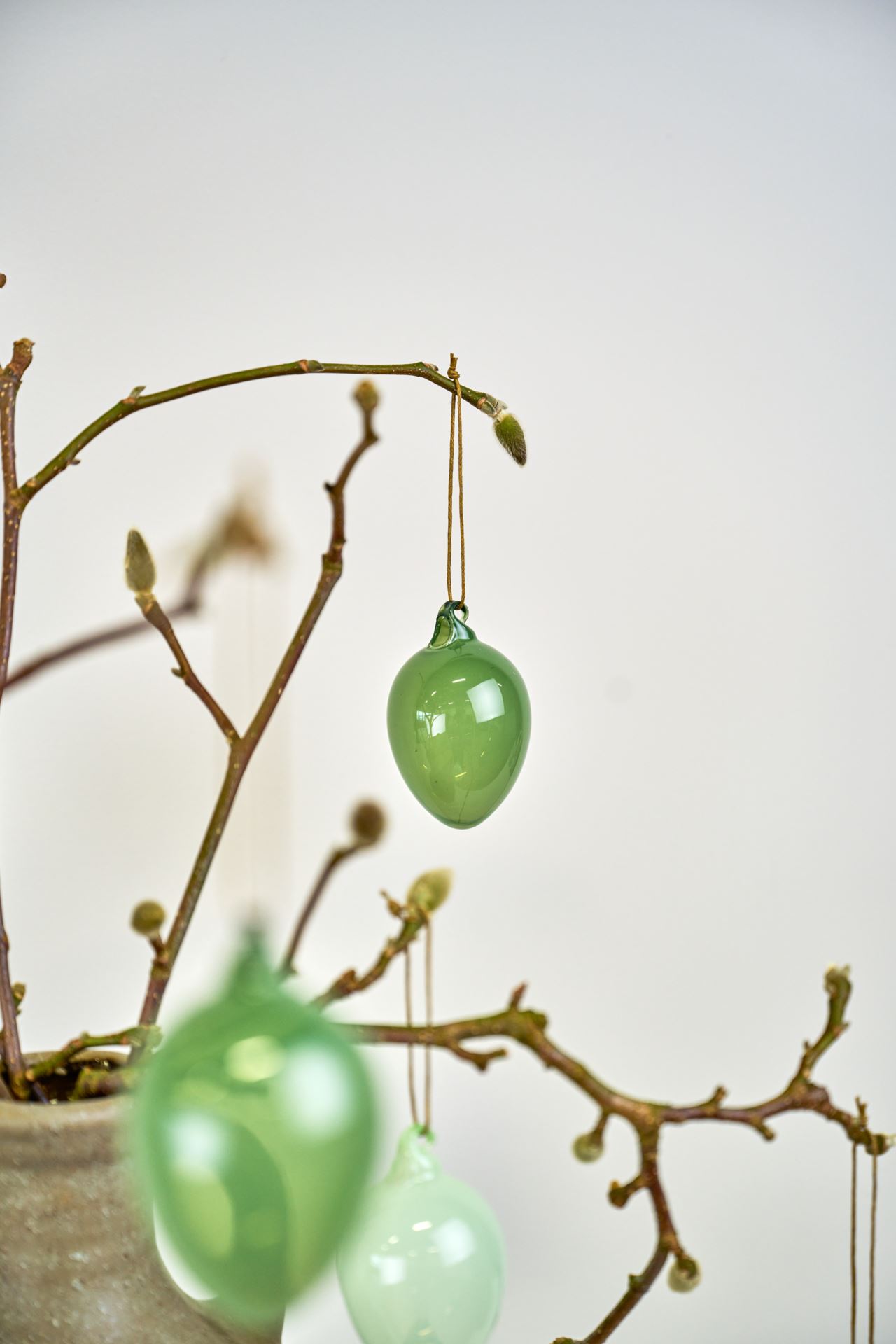 Pynt lys grønn - 2