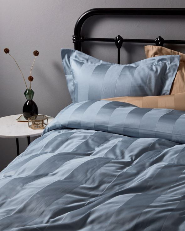 Sateng sengesett tåkeblå - 2