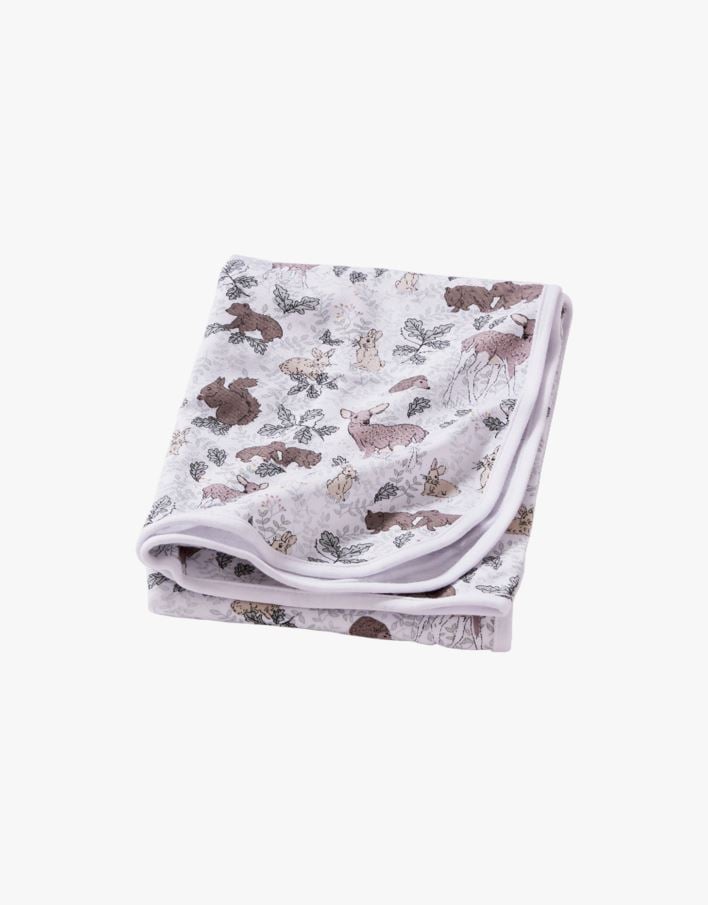 Babypledd lys grønn - 80x80 cm lys grønn - 1