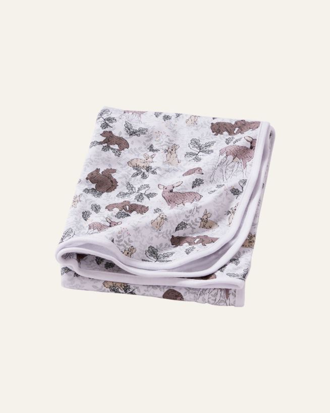 Babypledd lys grønn - 80x80 cm lys grønn - 1