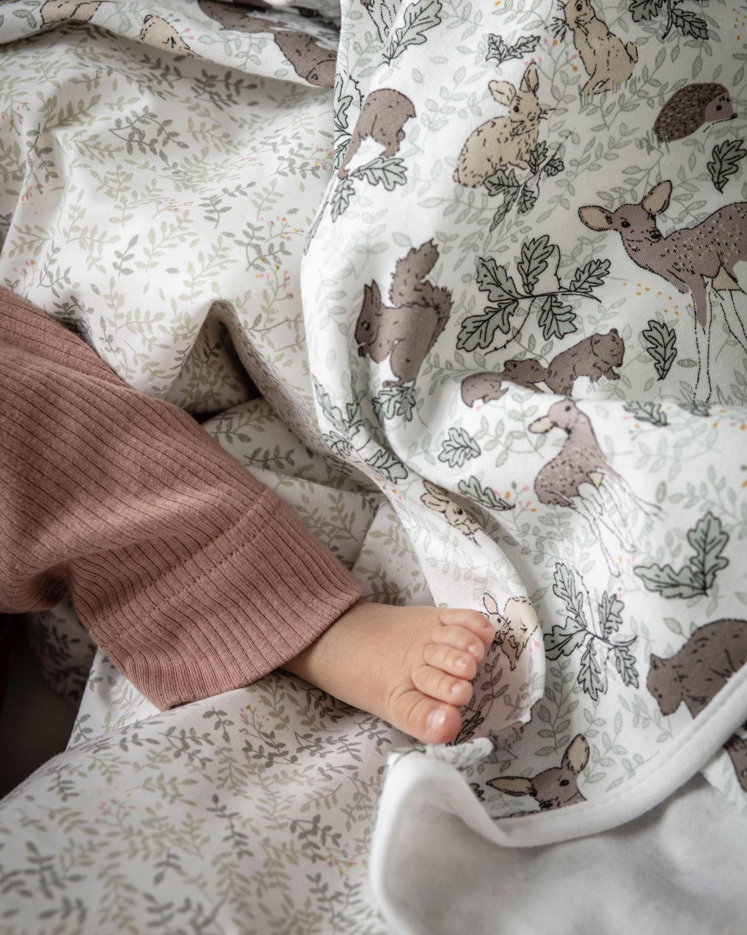 Babypledd lys grønn - 2