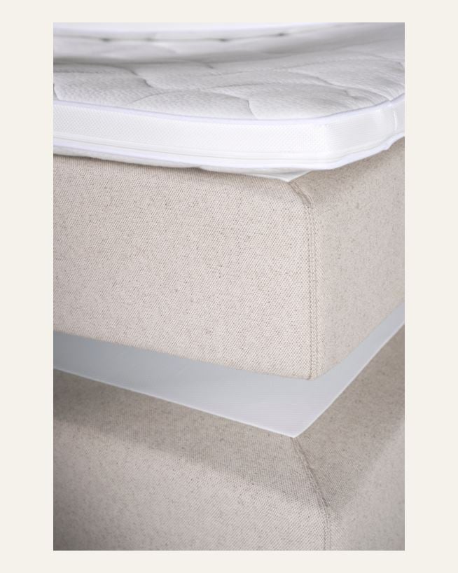 Kontinentalseng medium natur - 160x200cm natur - 1