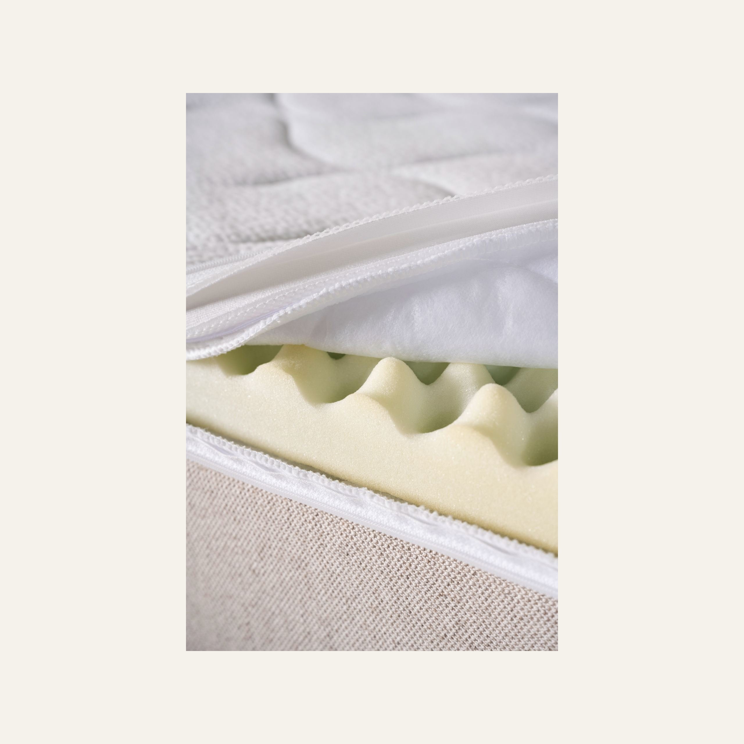 Overmadrass hvit - 2