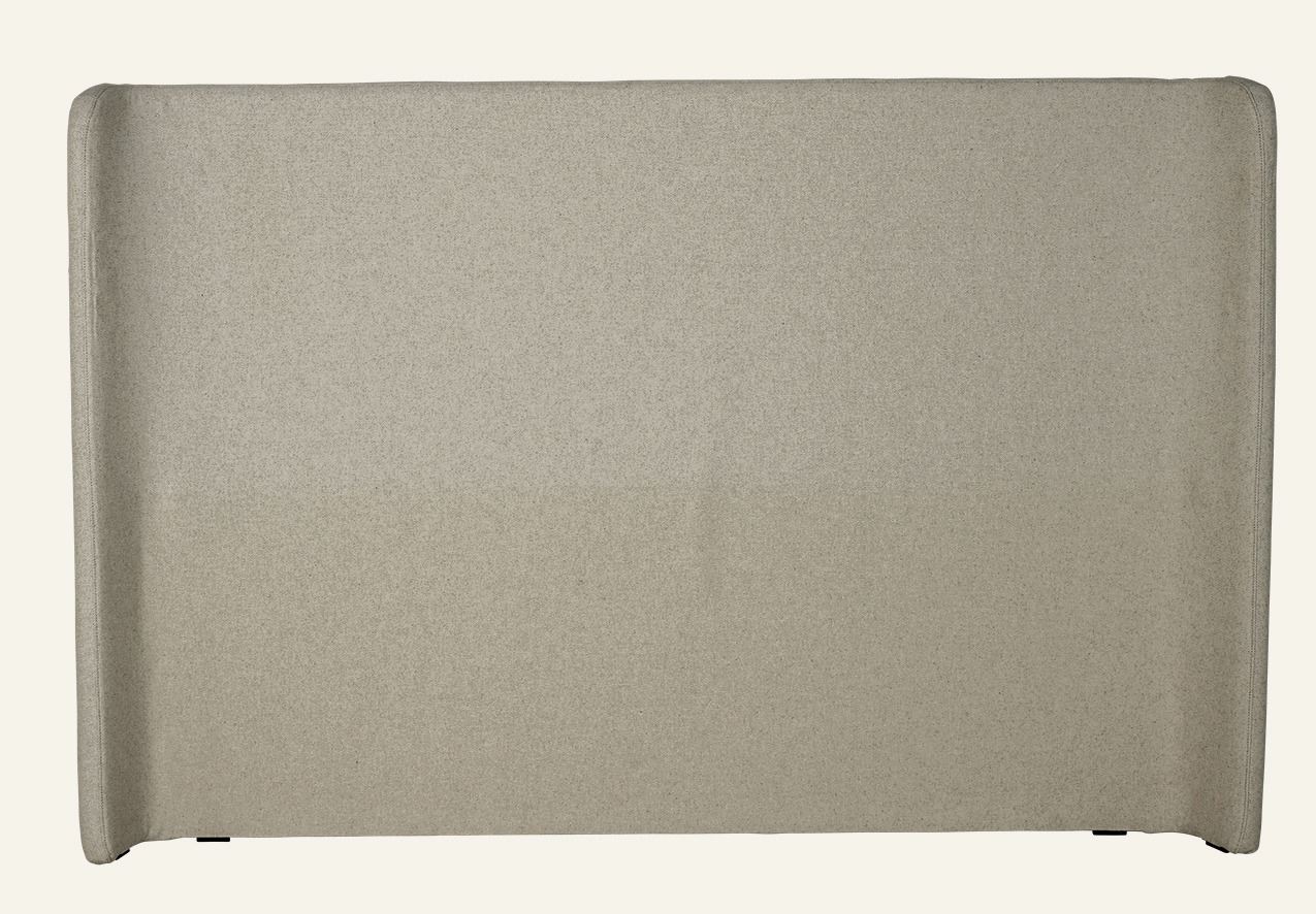 Sengegavl beige - 180 cm beige - 1