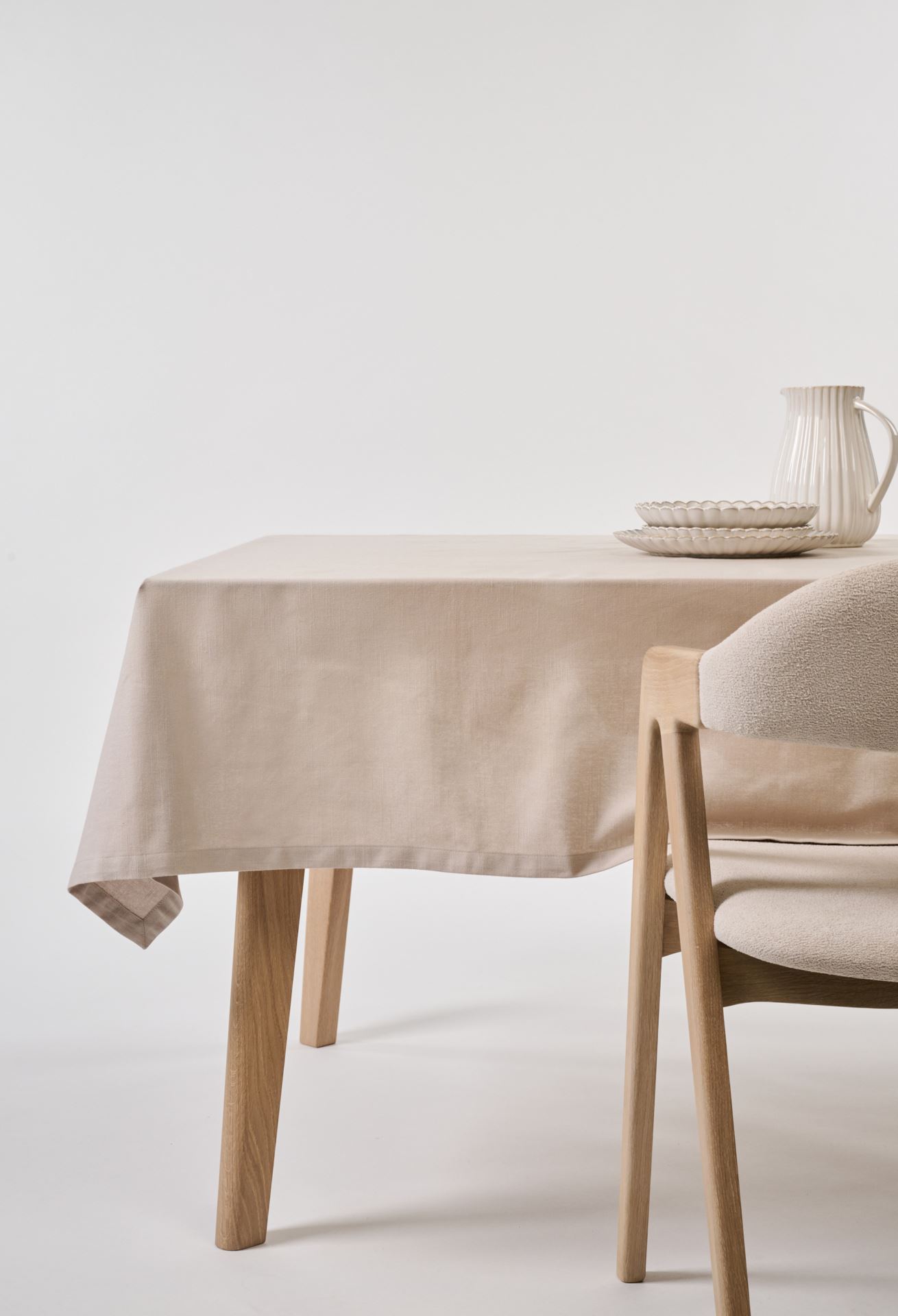 Duk beige - 140x140 cm beige - 1