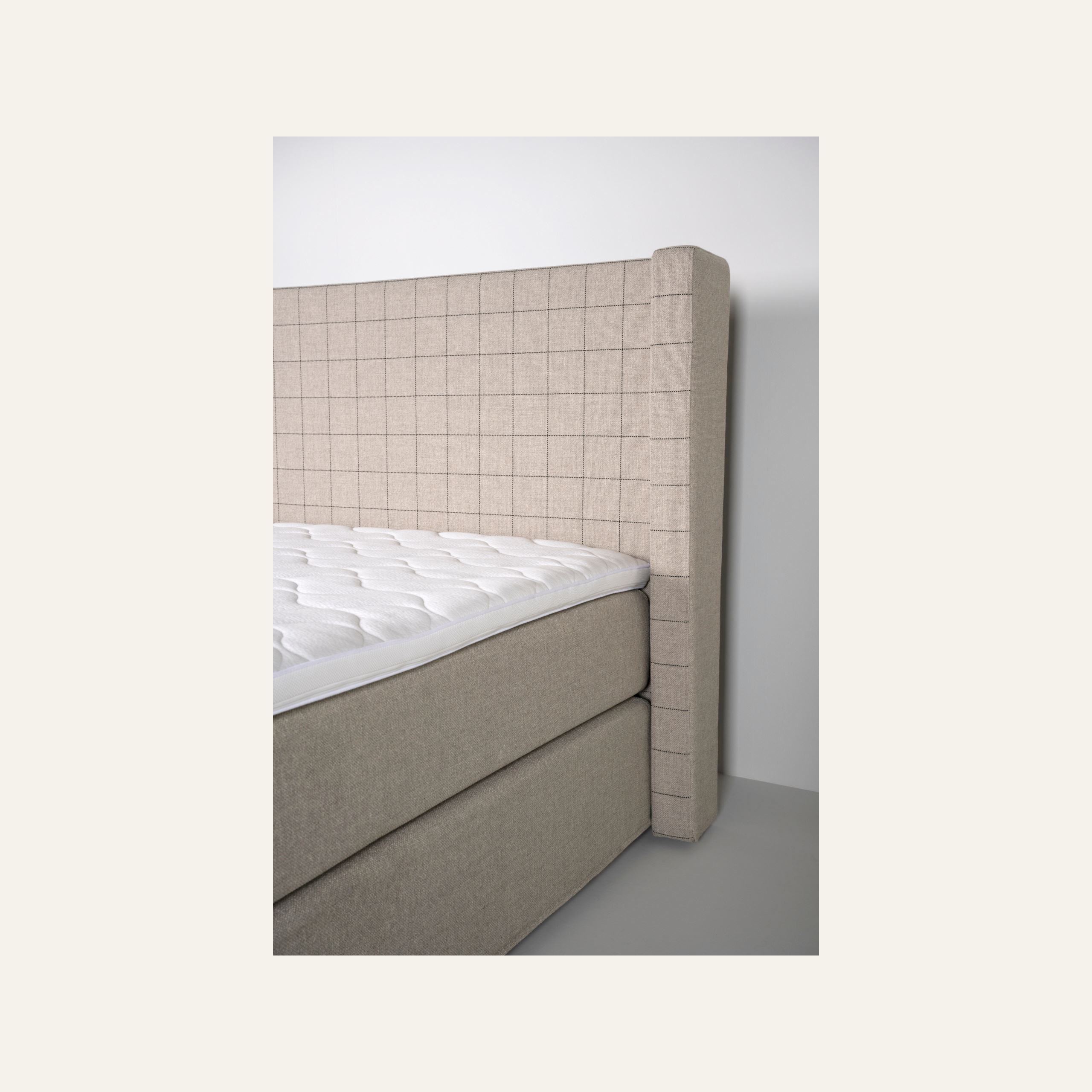Sengegavl multi beige - 4