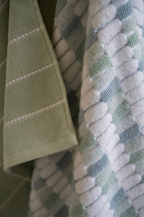 Håndkle multi grønn - 4