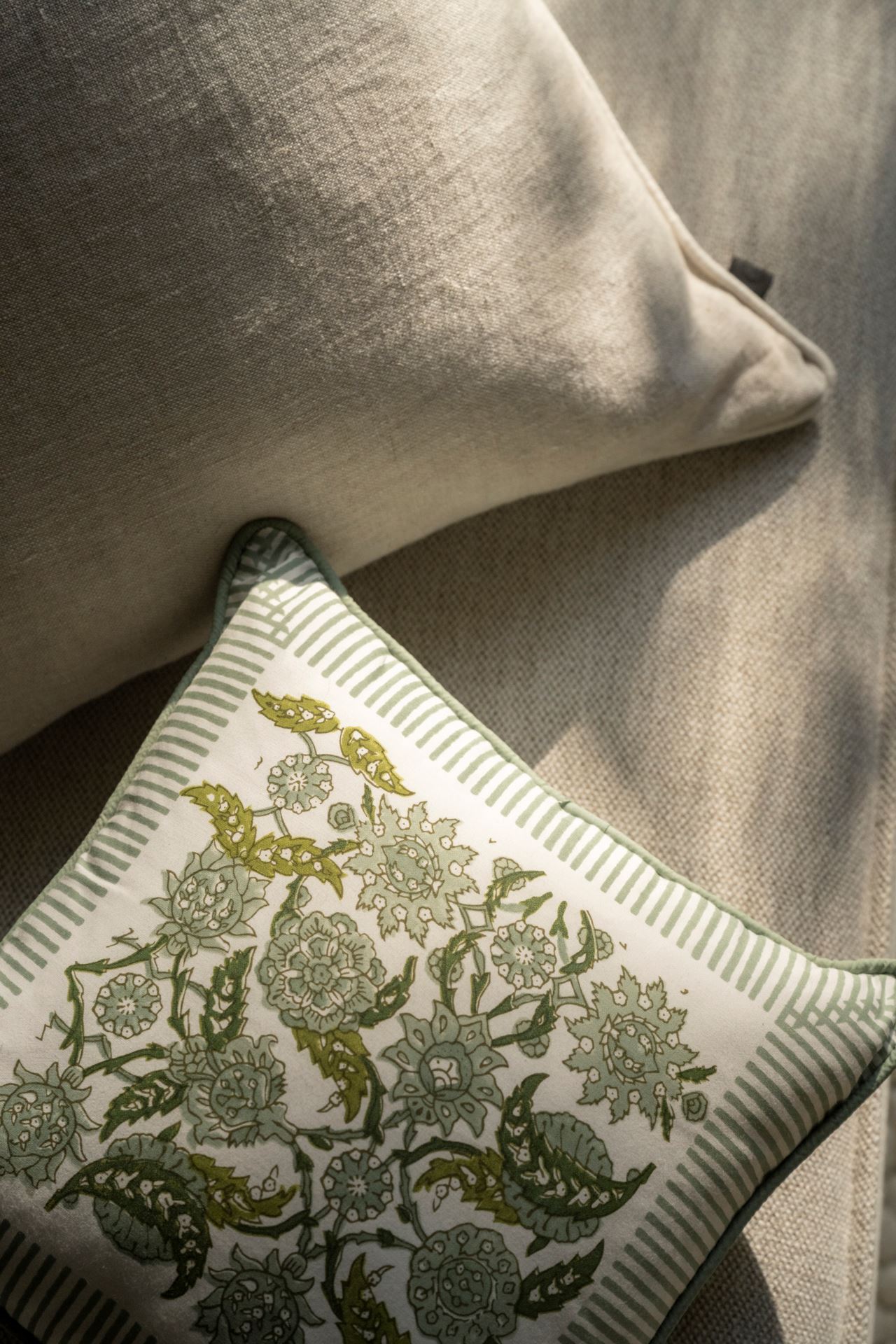 Pynteputetrekk lys beige - 2