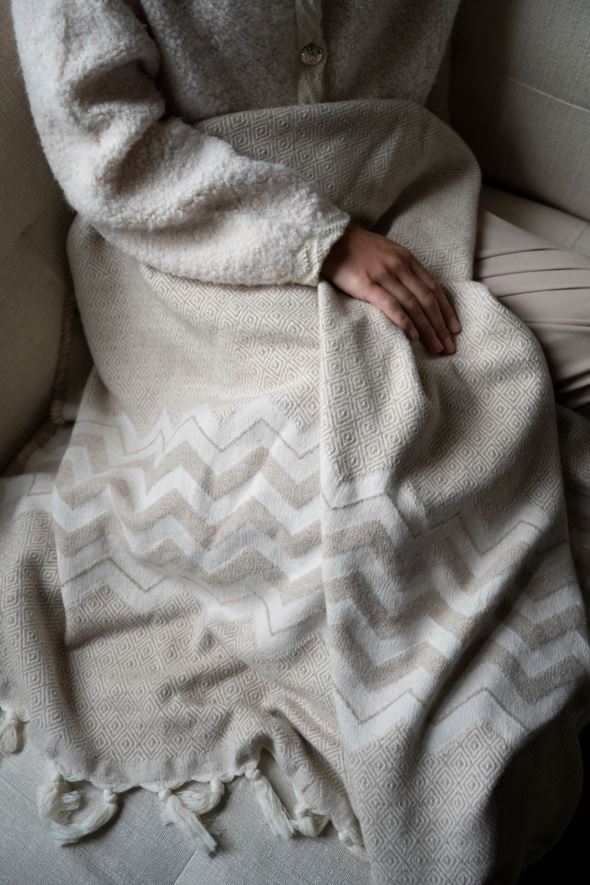Pledd beige - 2