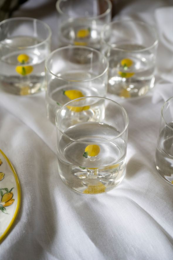 Drikkeglass gul - 3