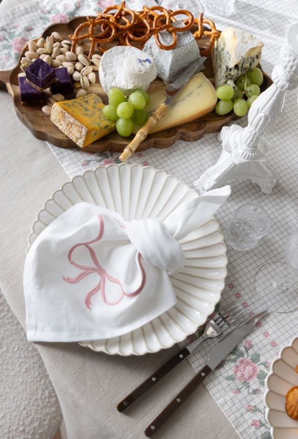 Tøyserviett hvit - 2