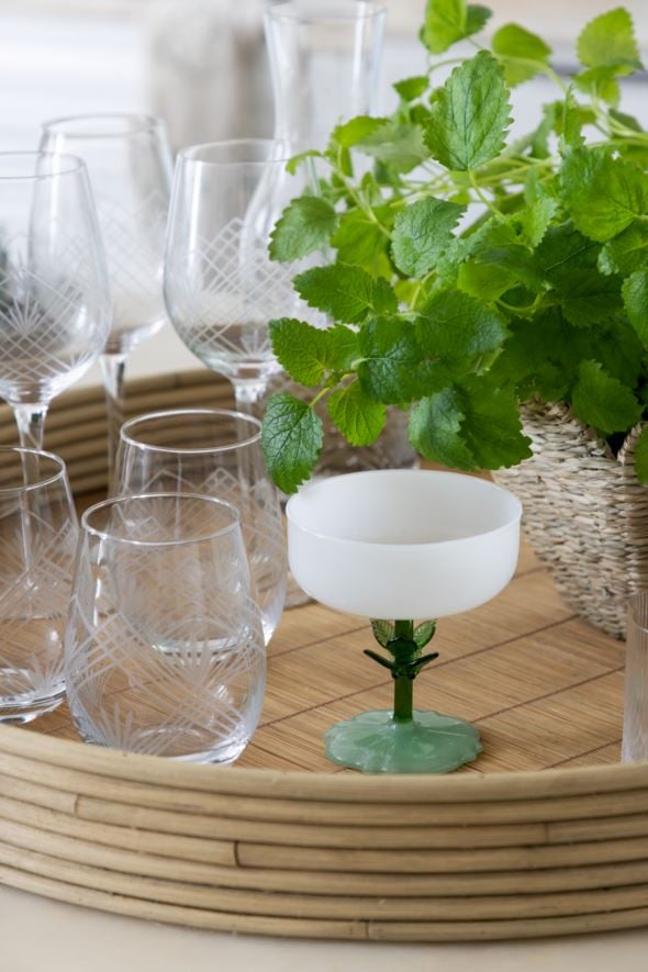 Cocktailglass hvit - 4