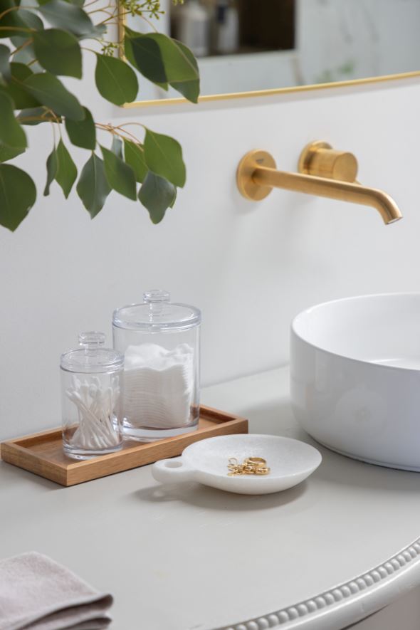 Glasskrukke m/lokk transparent - 2