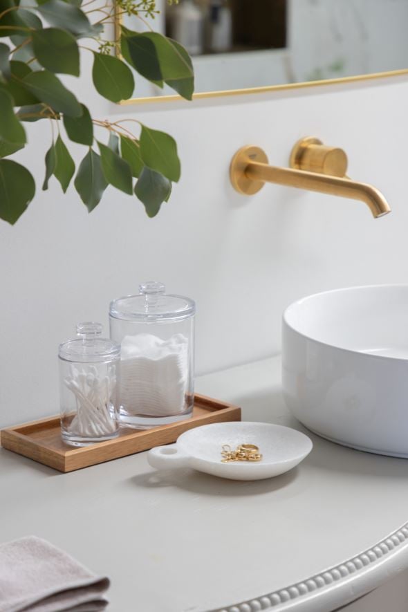 Glasskrukke m/lokk transparent - 2