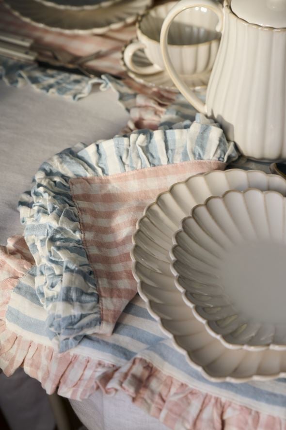 Tøyserviett lys rosa - 2