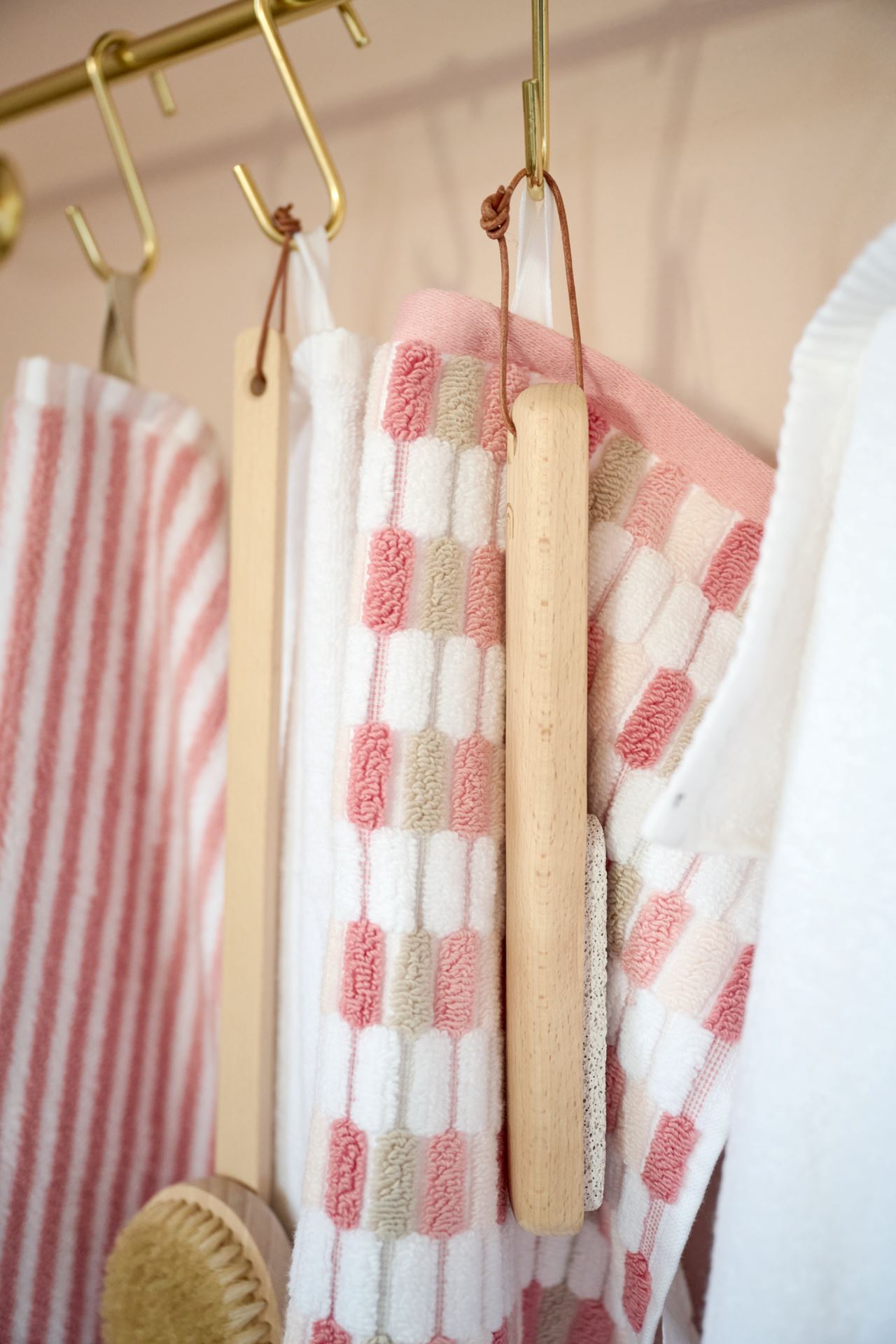 Gjestehåndkle multi rosa - 4