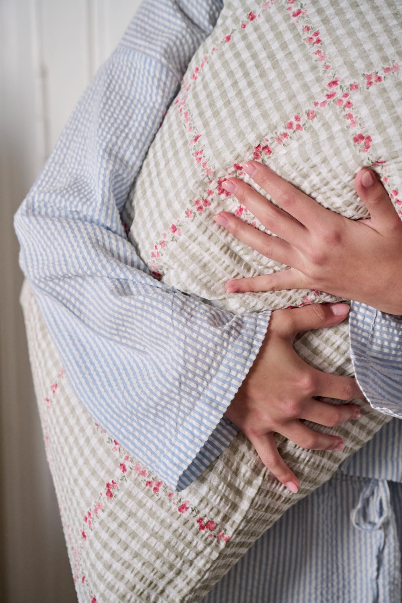 Krepp putevar multi grønn - 2