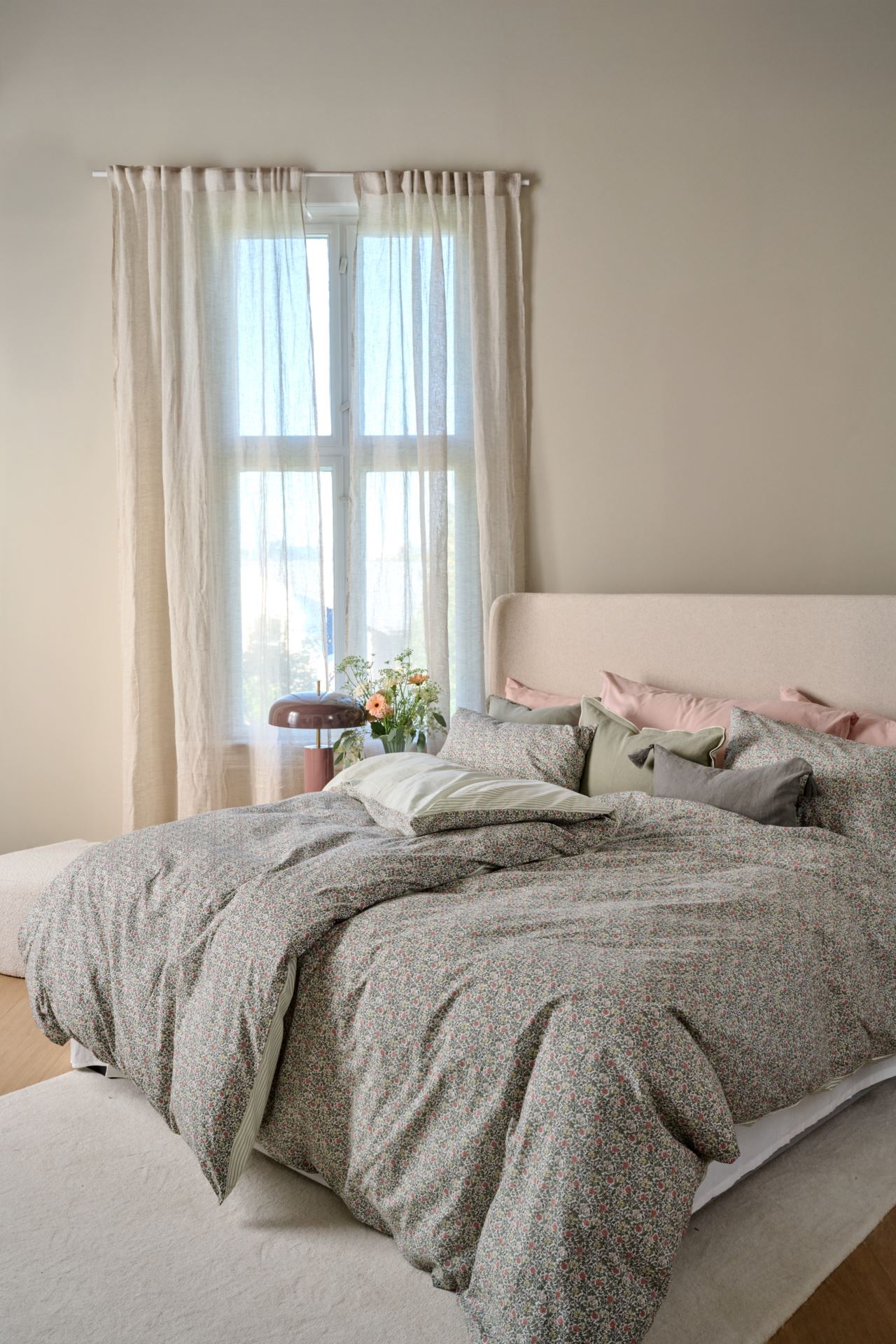 Bomull sengesett multi - 2