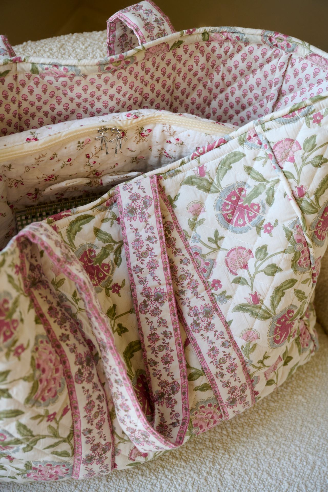 Totebag multi rosa - 2