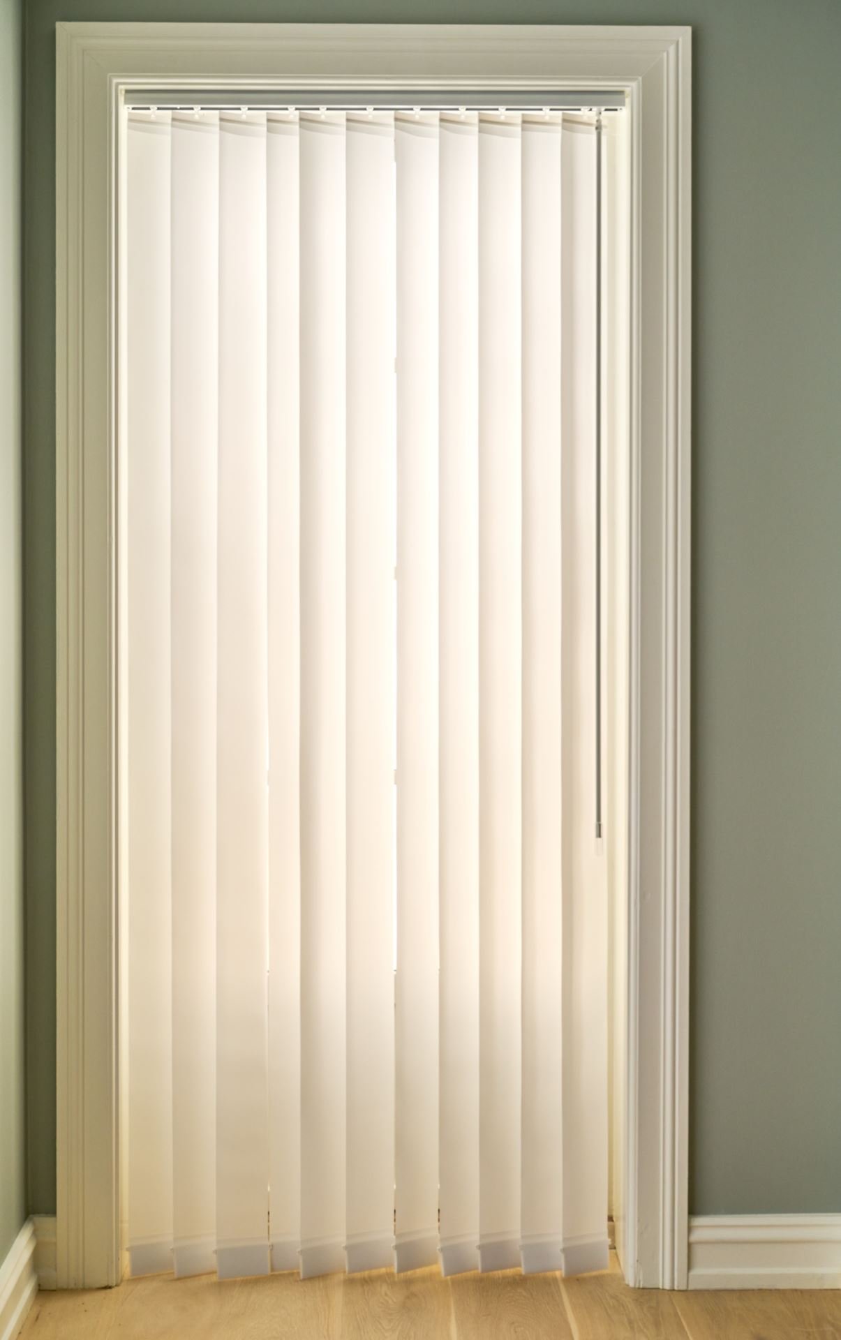 Lamellskinne hvit - 2