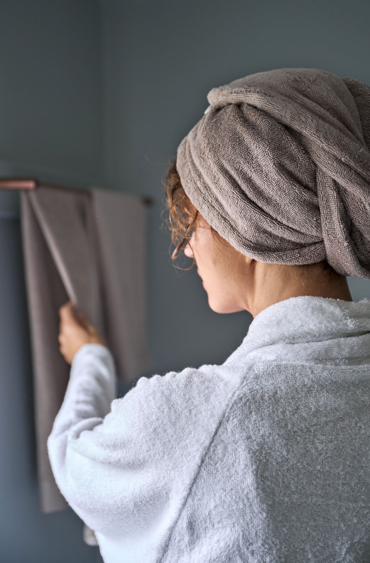 Hodehåndkle beige - 5