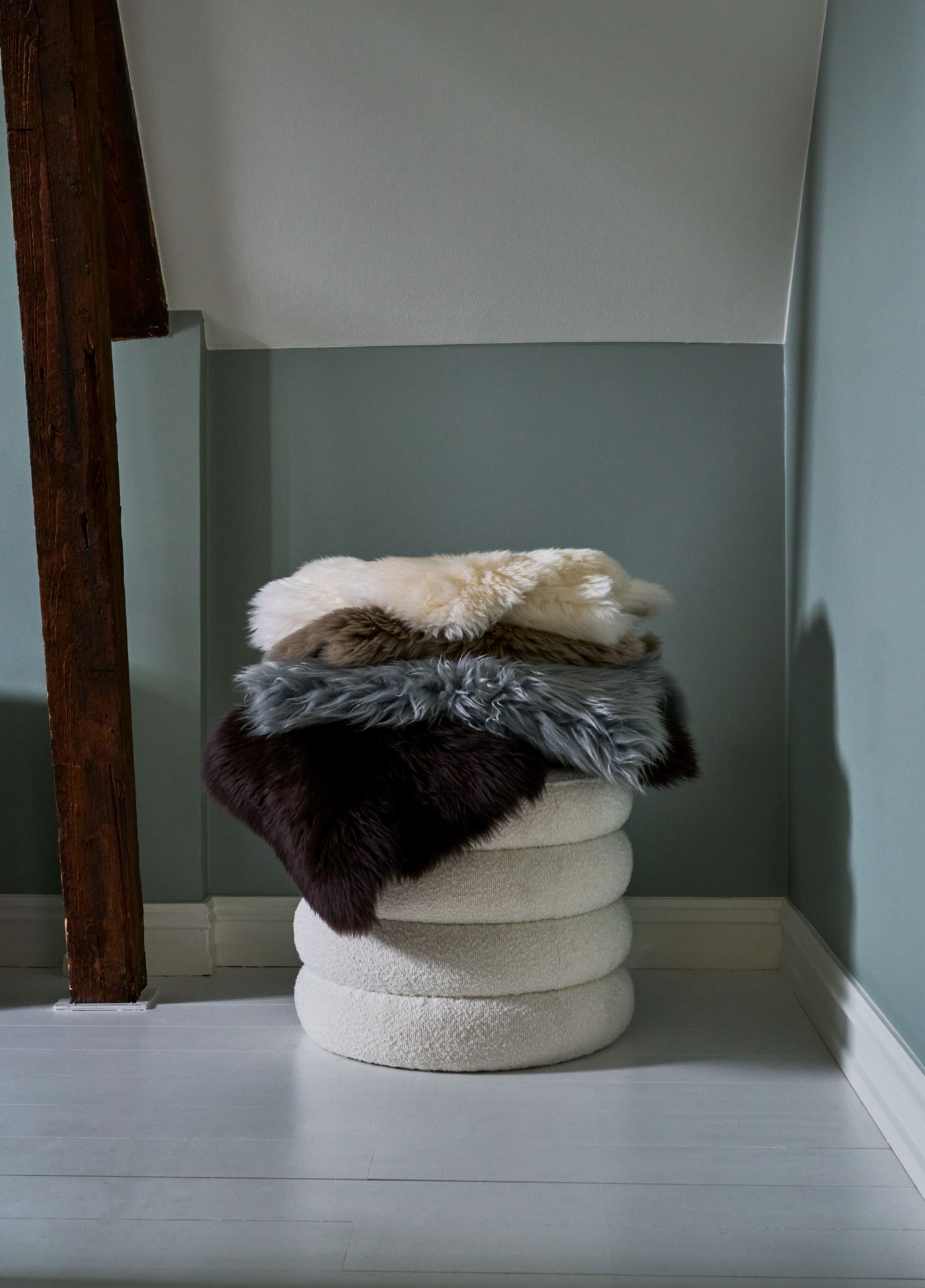 Lammeskinn mørk brun - 3