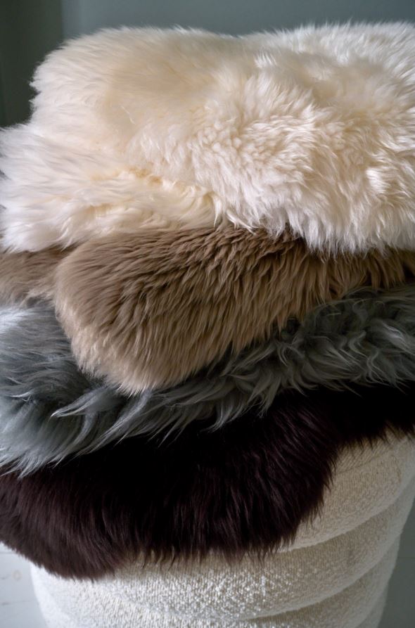 Lammeskinn mørk brun - 4