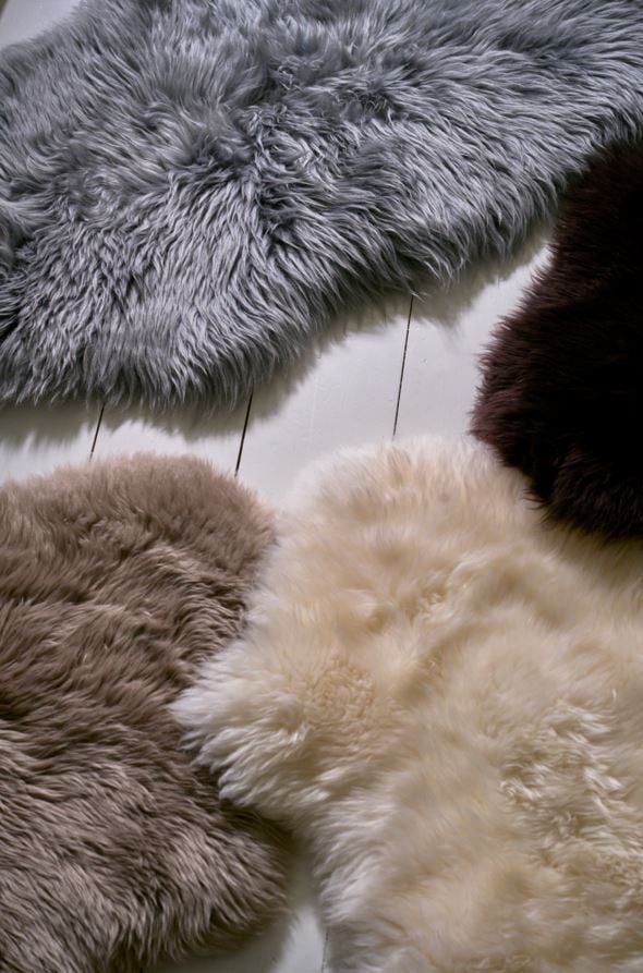 Lammeskinn mørk brun - 5