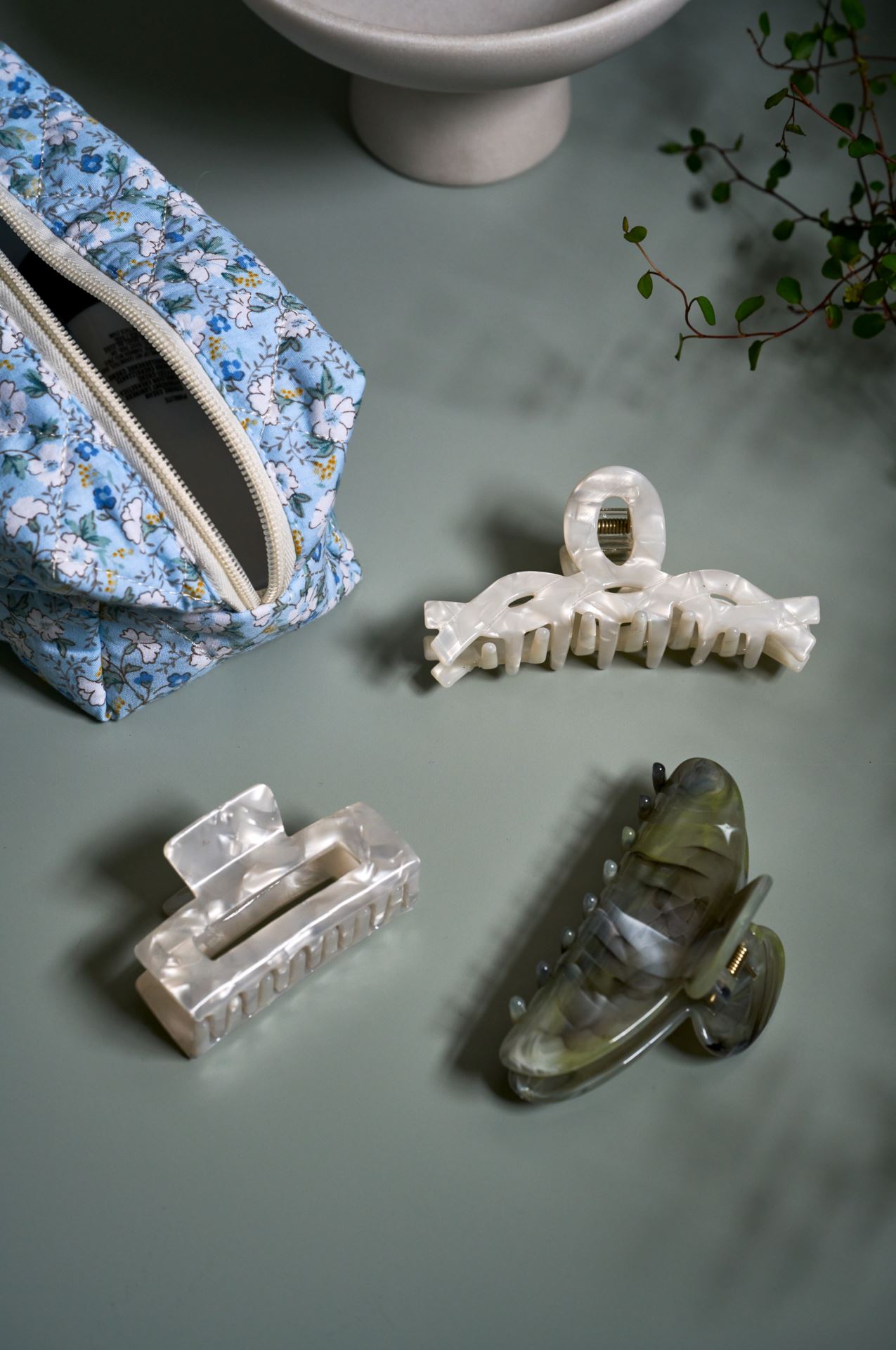 Hårklype offwhite - 4