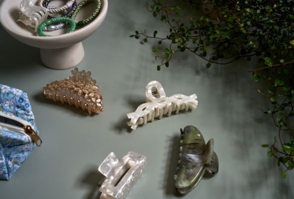 Hårklype grønn - 3