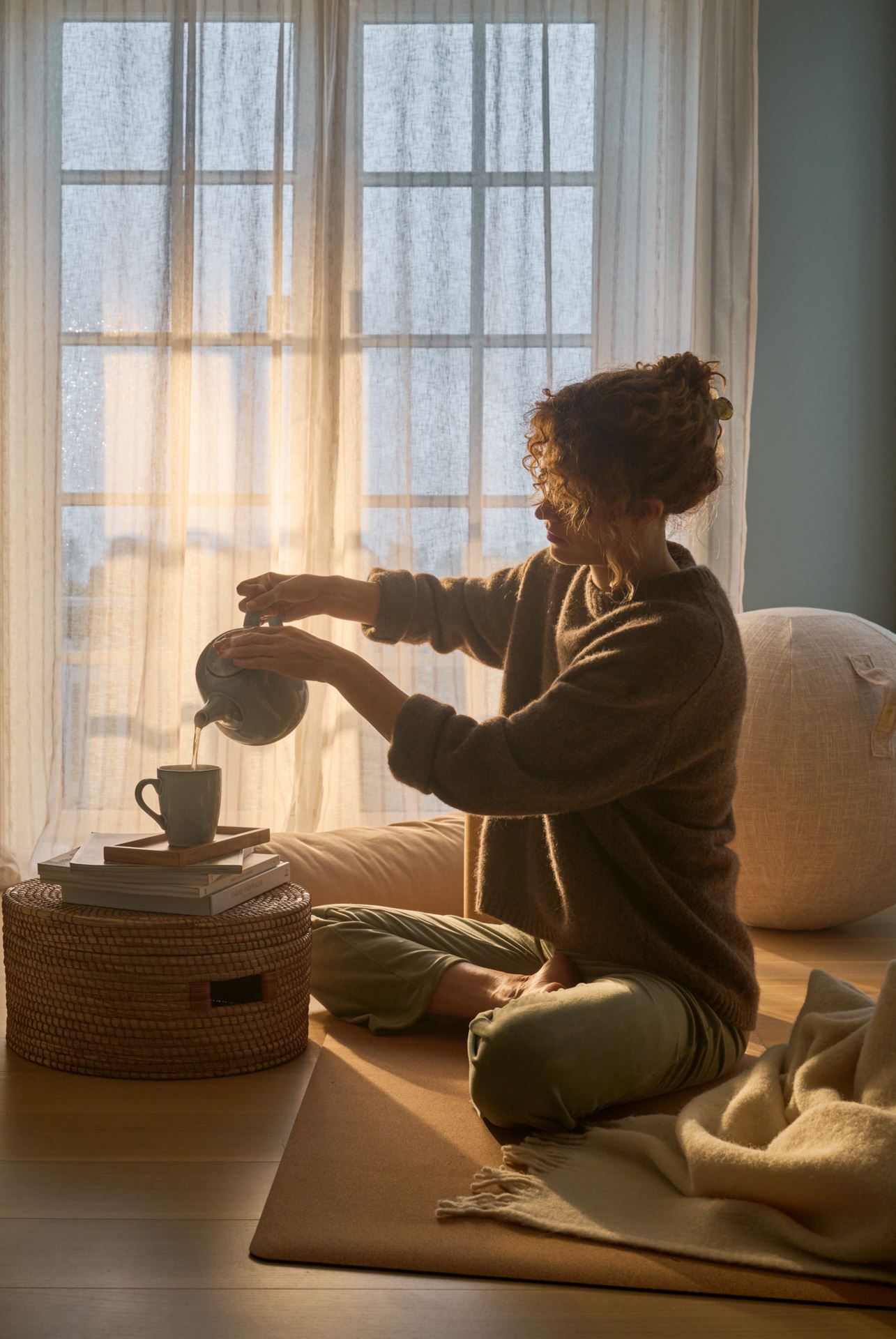 Yoga matte natur - 8