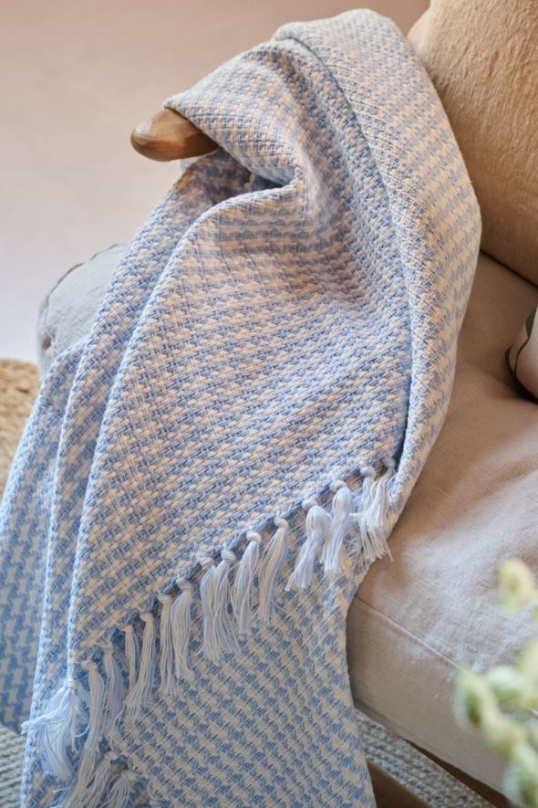 Pledd multi blå - 2