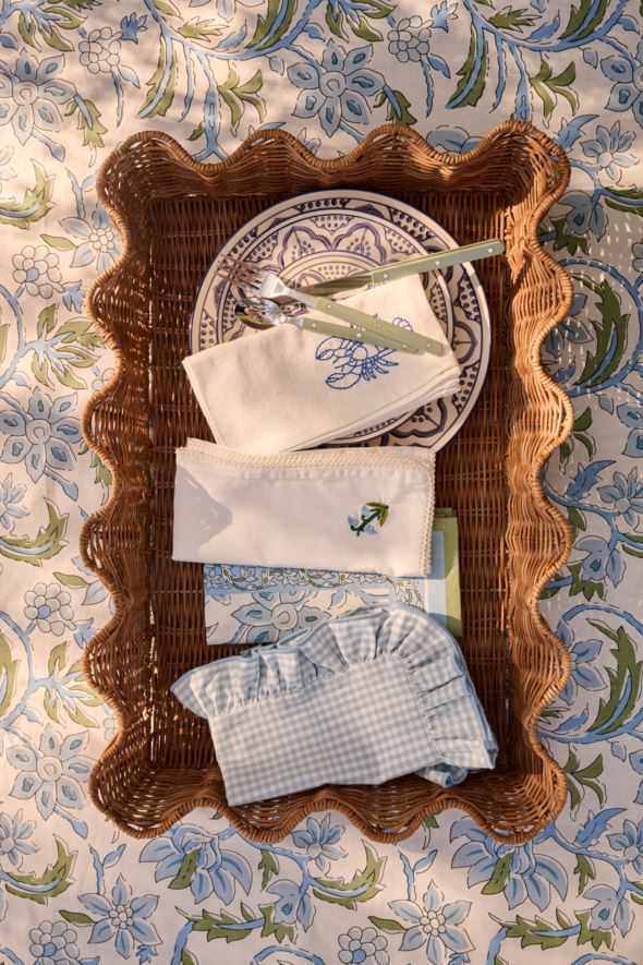 2pk tøyserviett hvit - 4