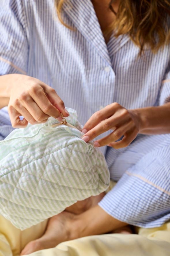 Toalettmappe grønn - 2