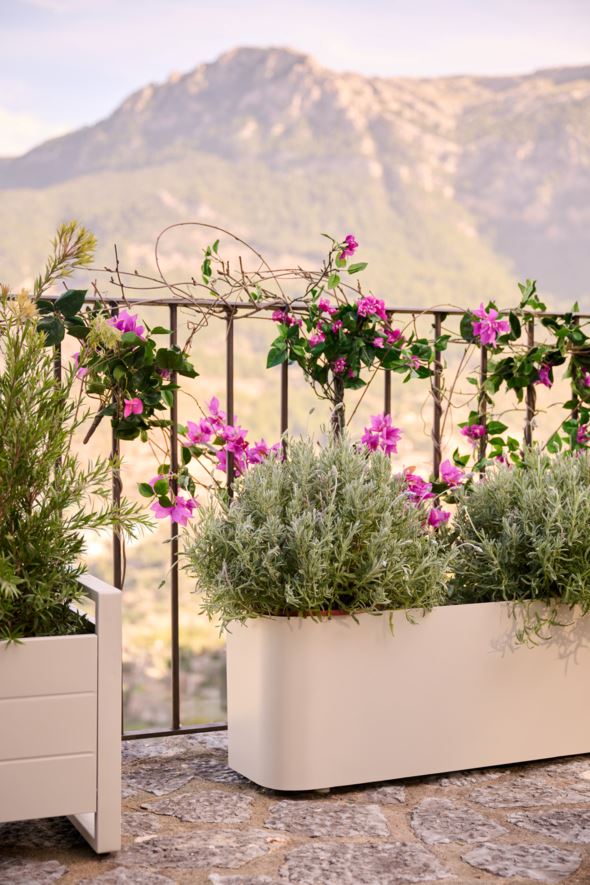 Blomsterkasse sand - 6