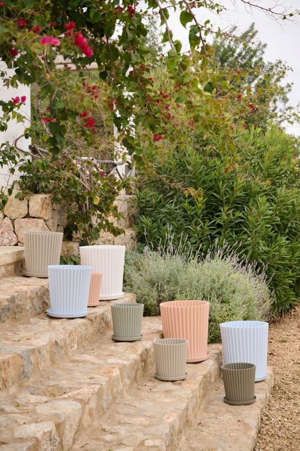 Utepotte lys blå - 5