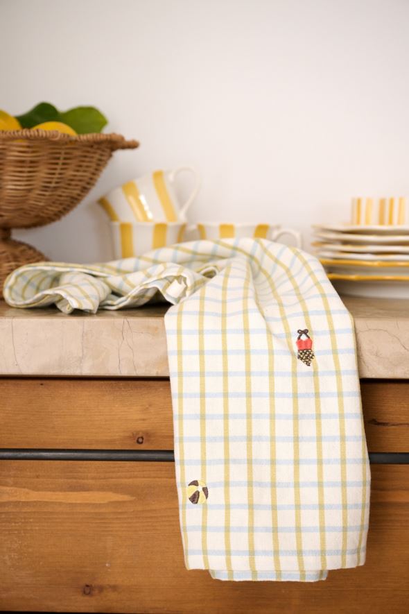 Kjøkkenhåndkle beige - 3