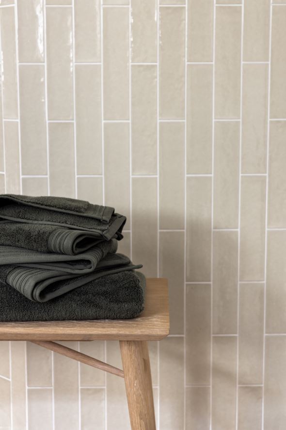 Gjestehåndkle olivengrønn - 5