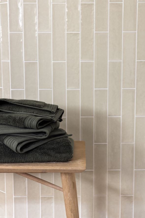 Gjestehåndkle olivengrønn - 5