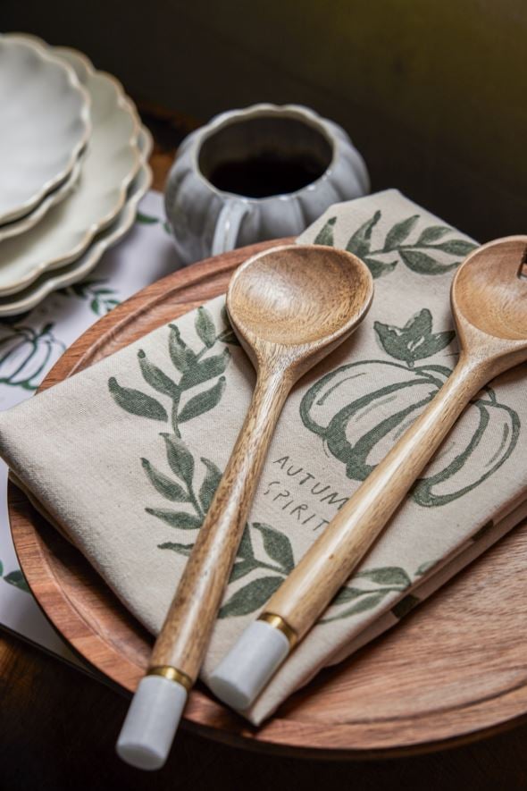 Salatbestikk brun - 5