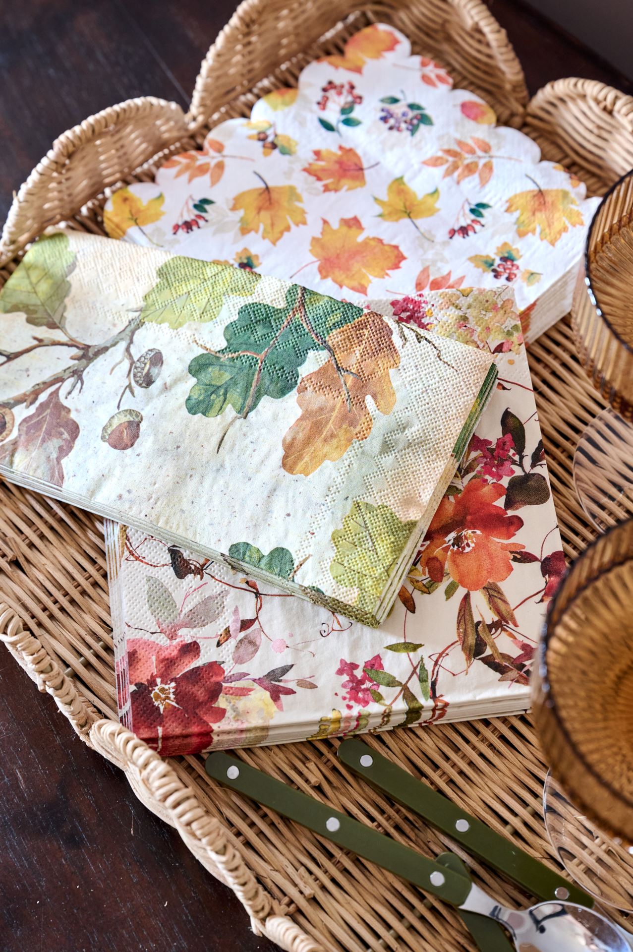 Papirservietter multi - 2