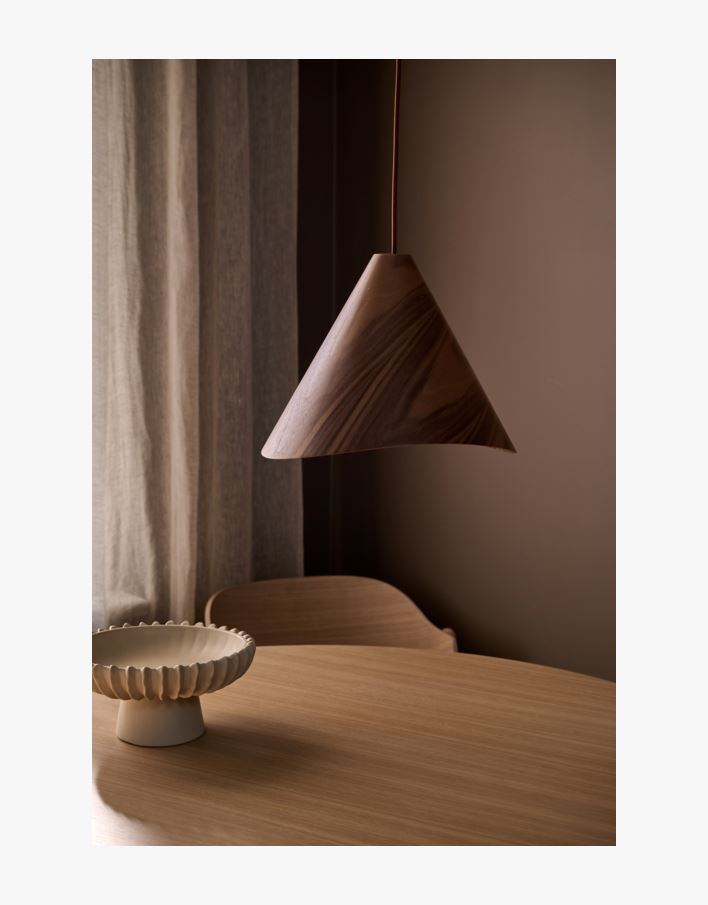 Taklampe brun - 25 cm ø33 brun - 1