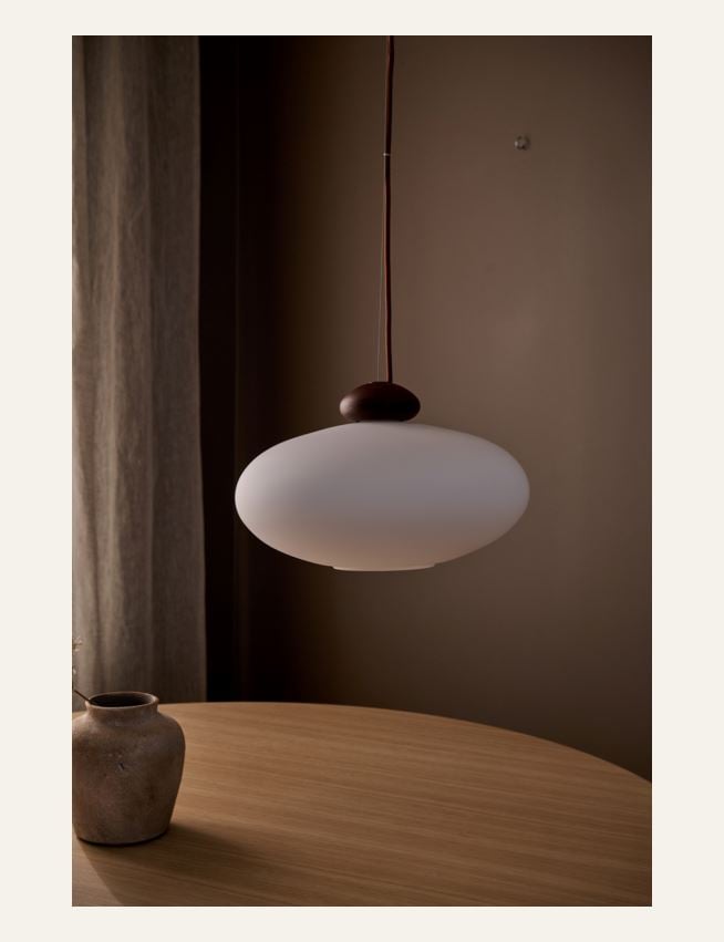 Taklampe brun - 2