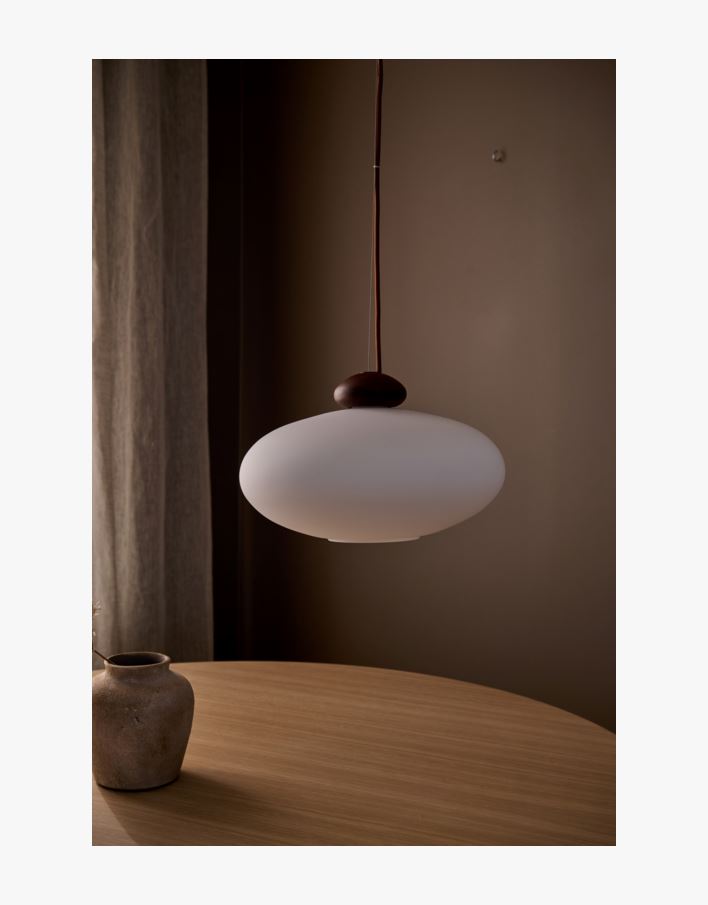 Taklampe brun - 18 cm ø36 brun - 1