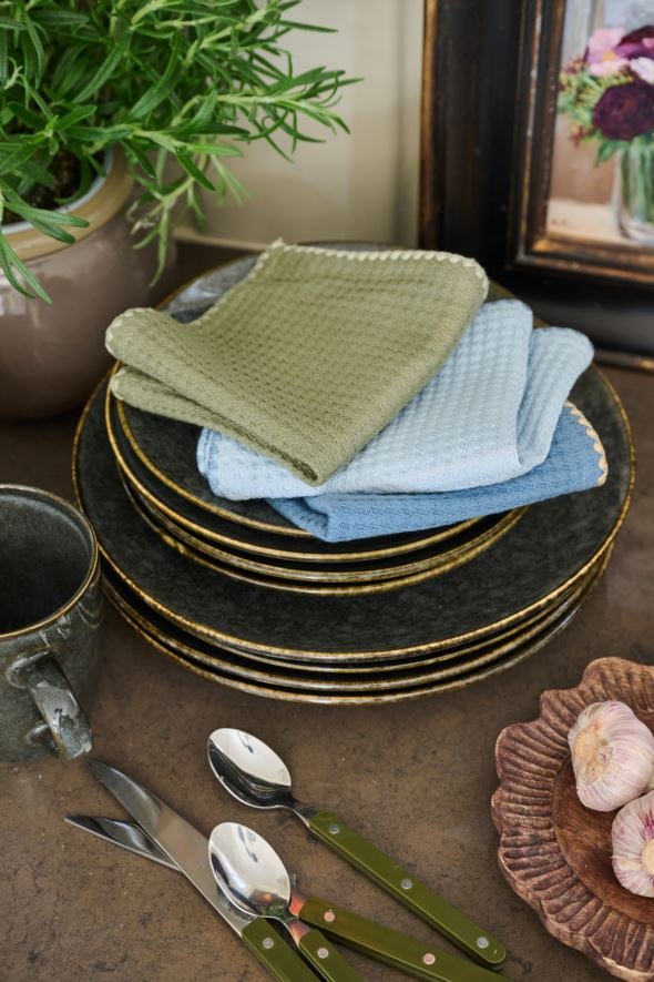 Klut 3 pk gråblå - 3