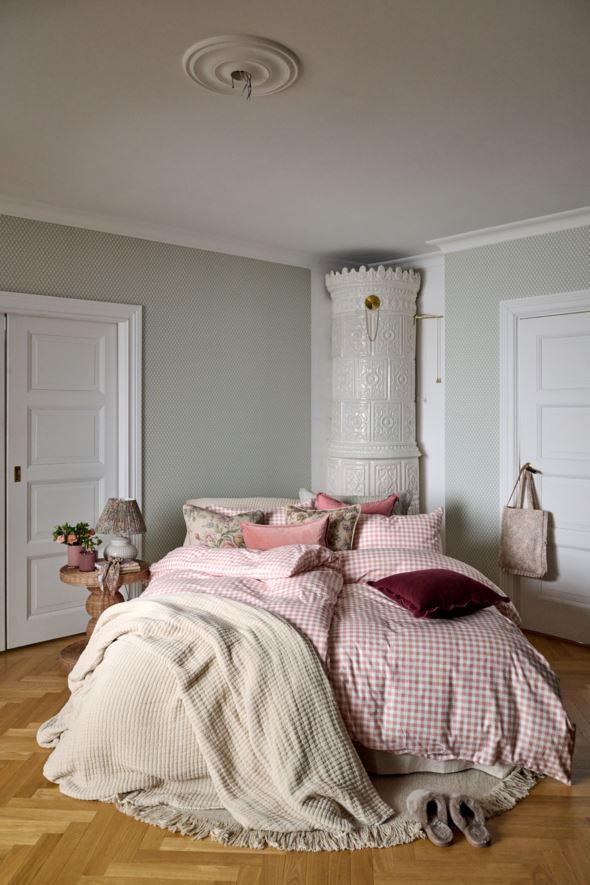 Flanell sengesett              rosa - 5